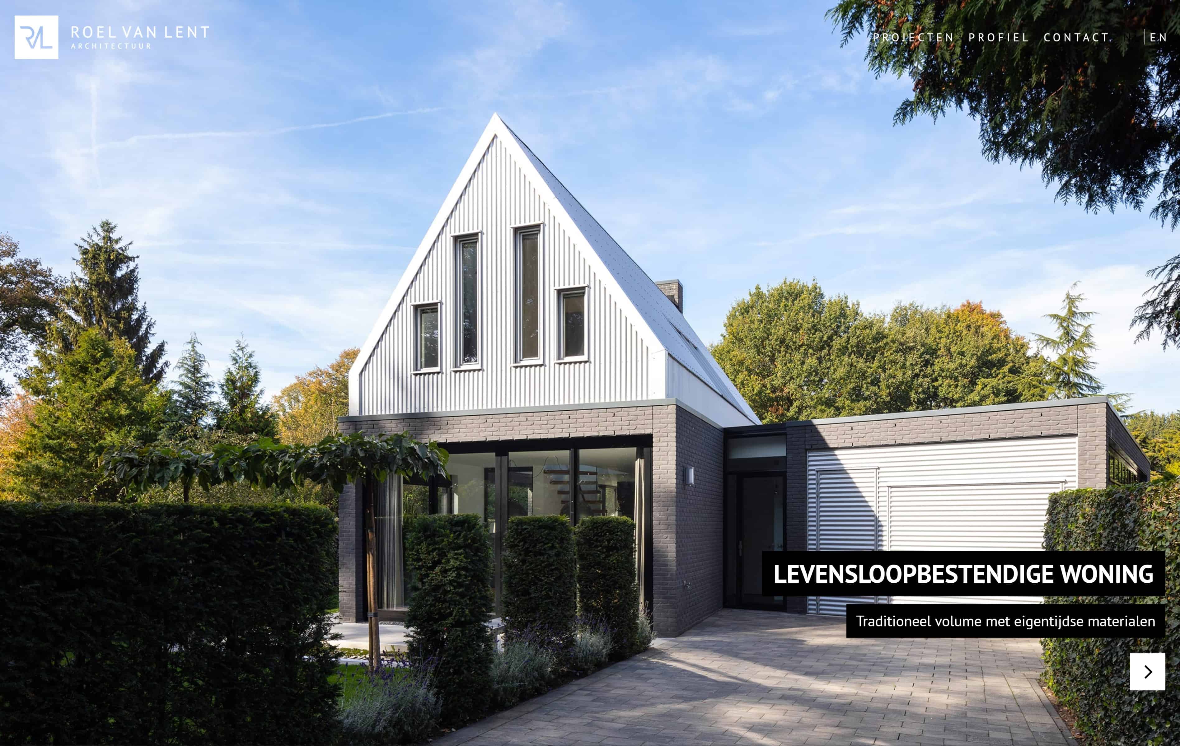 Roel van Lent Architectuur website